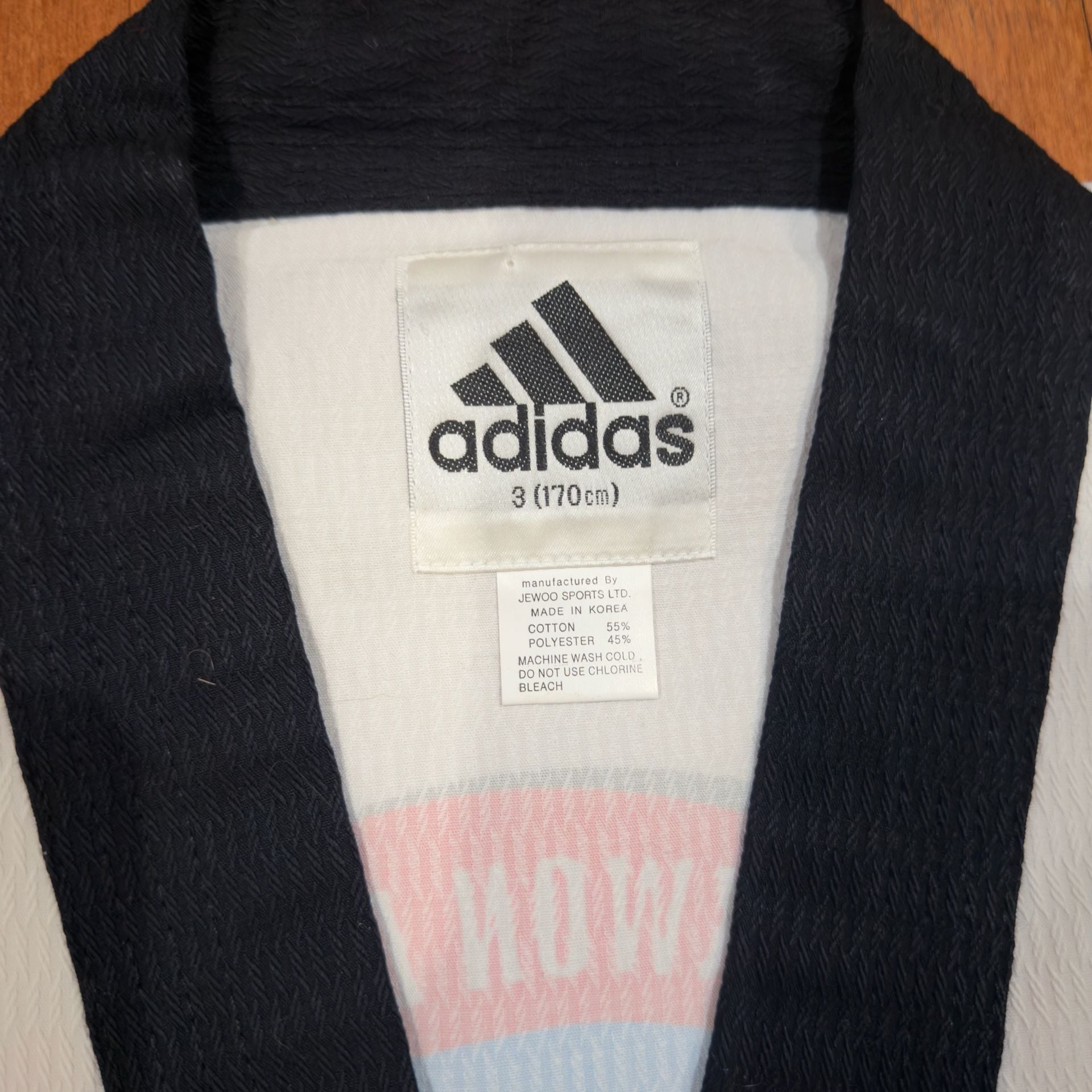 Adidas Ahn's Taekwondo Uniform Dobok with Tiger Patch Size 3 (170cm) 5