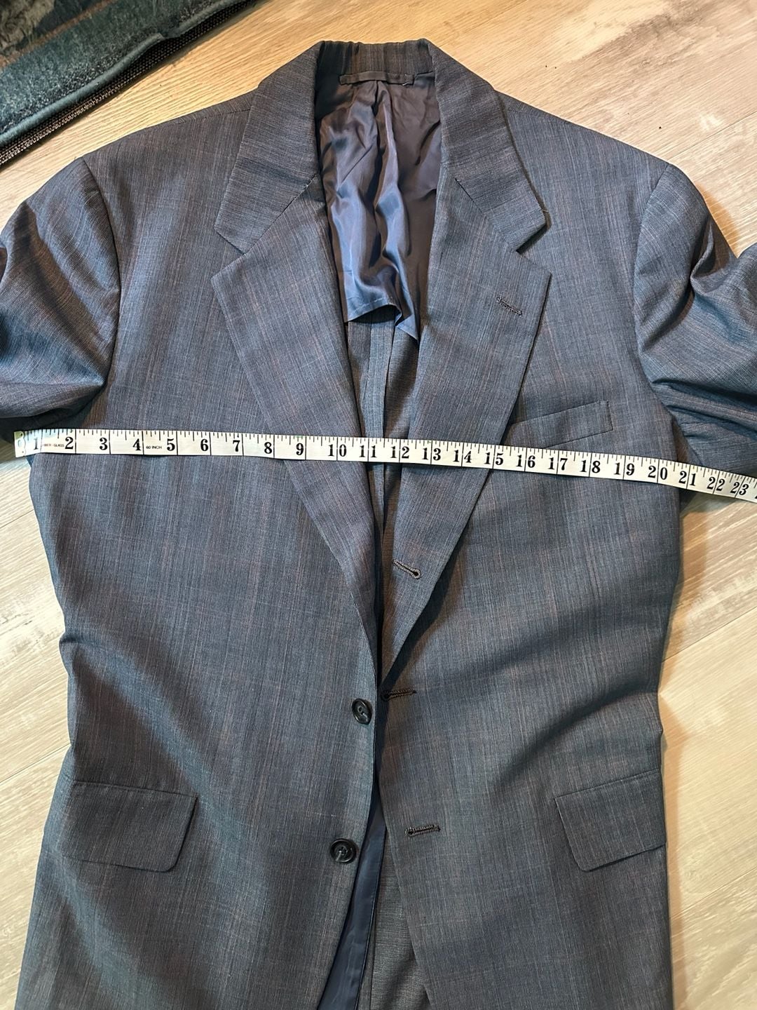 Vintage Edwardian Clothes Customized by Hickey Freeman Men's Grey Suit 5