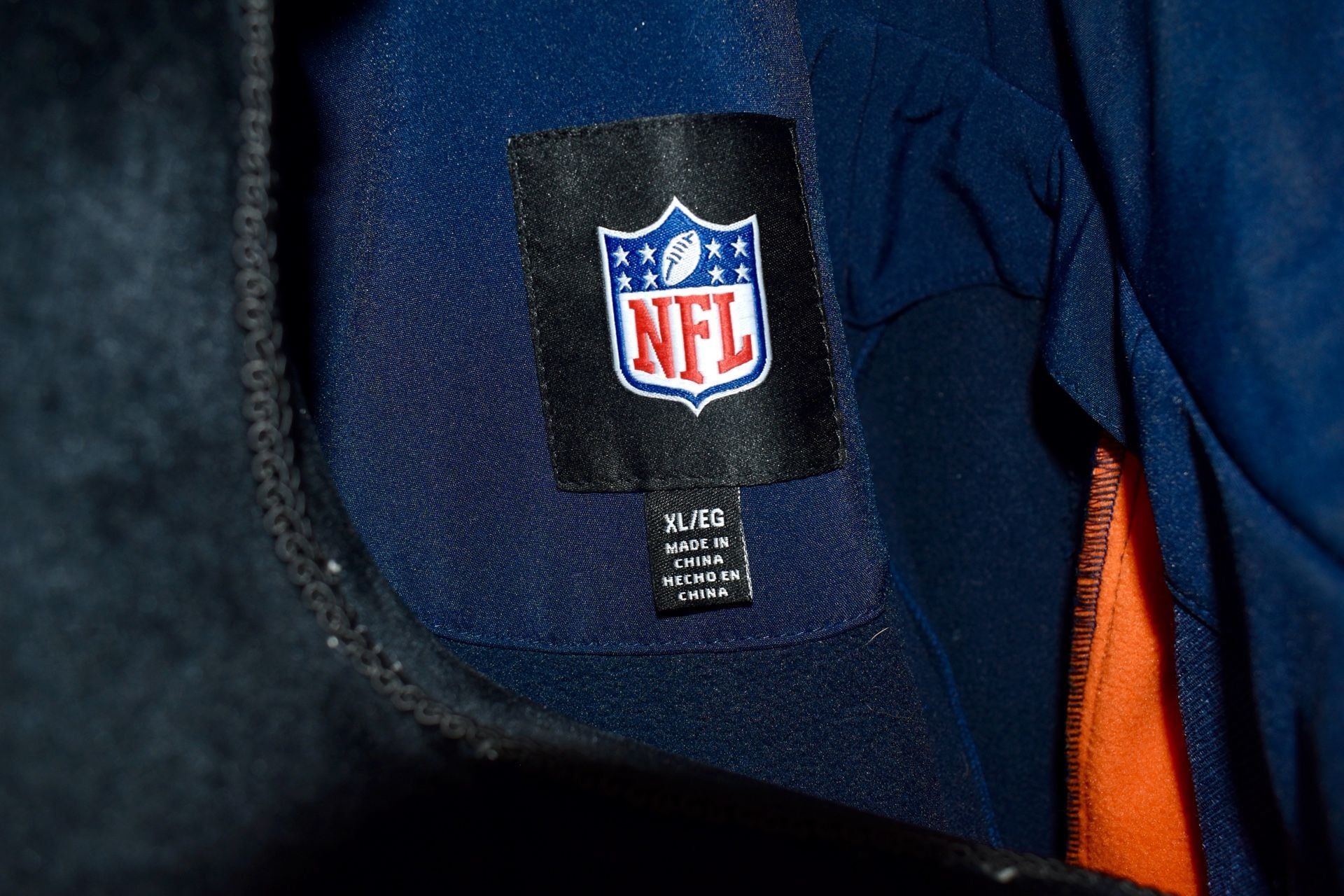 Chicago Bears NFL Official Licensed Full-Zip Performance Softshell Jacket 4