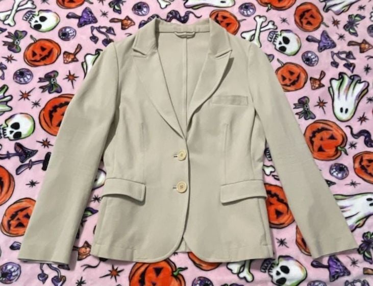 Etro Milano Beige Blazer Jacket Size 42 2