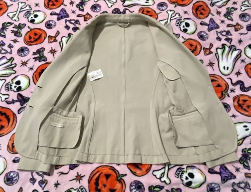 Etro Milano Beige Blazer Jacket Size 42 3