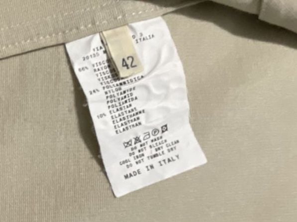 Etro Milano Beige Blazer Jacket Size 42 5