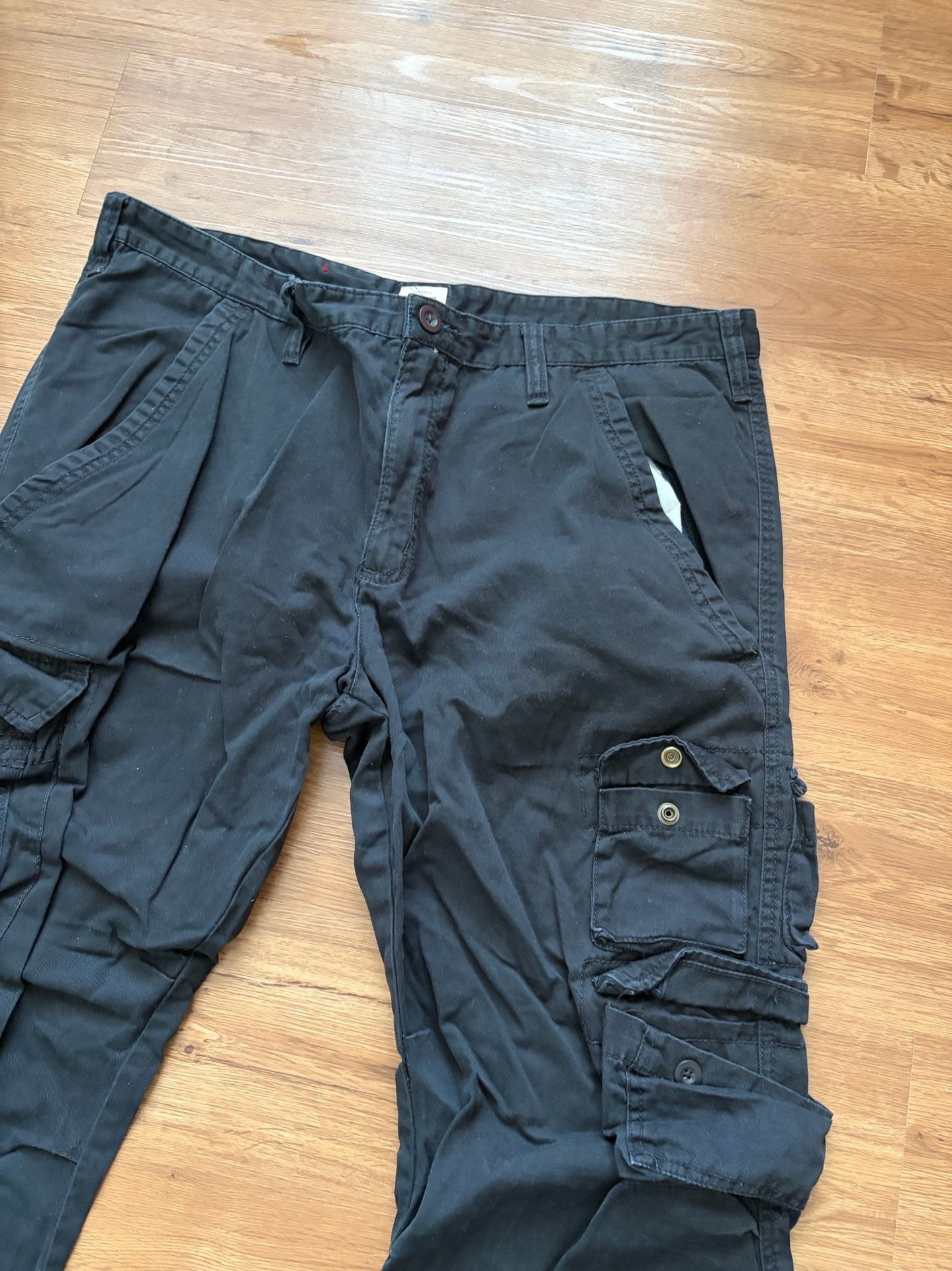 Mossimo Supply Co. Men's Black Cargo Pants Size 40x30 3