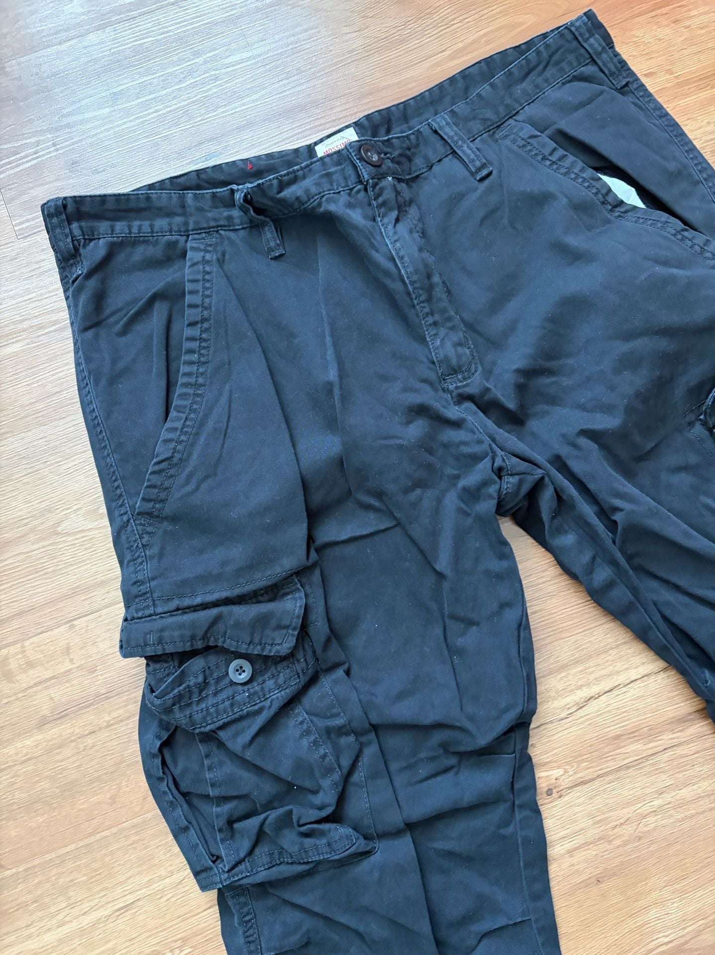 Mossimo Supply Co. Men's Black Cargo Pants Size 40x30 4
