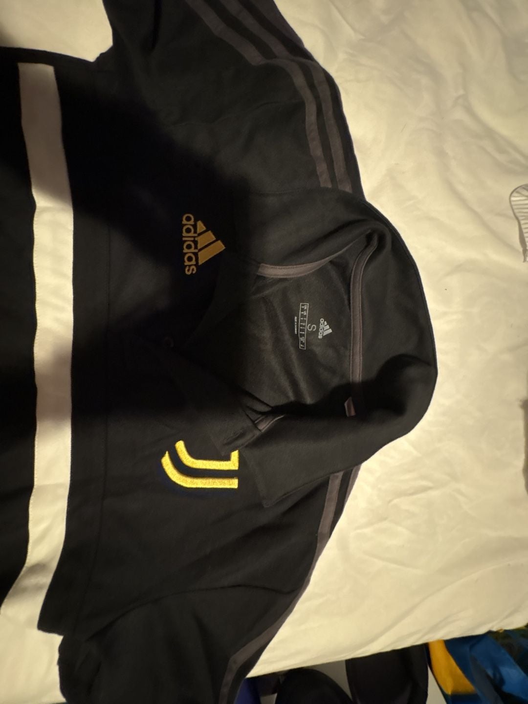 Adidas Juventus FC 2020/21 3-Stripes Polo Shirt Black FR4225 3
