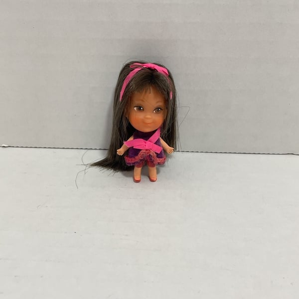 Vintage 1960s Mattel Liddle Kiddle Lucky Locket Lottie Doll