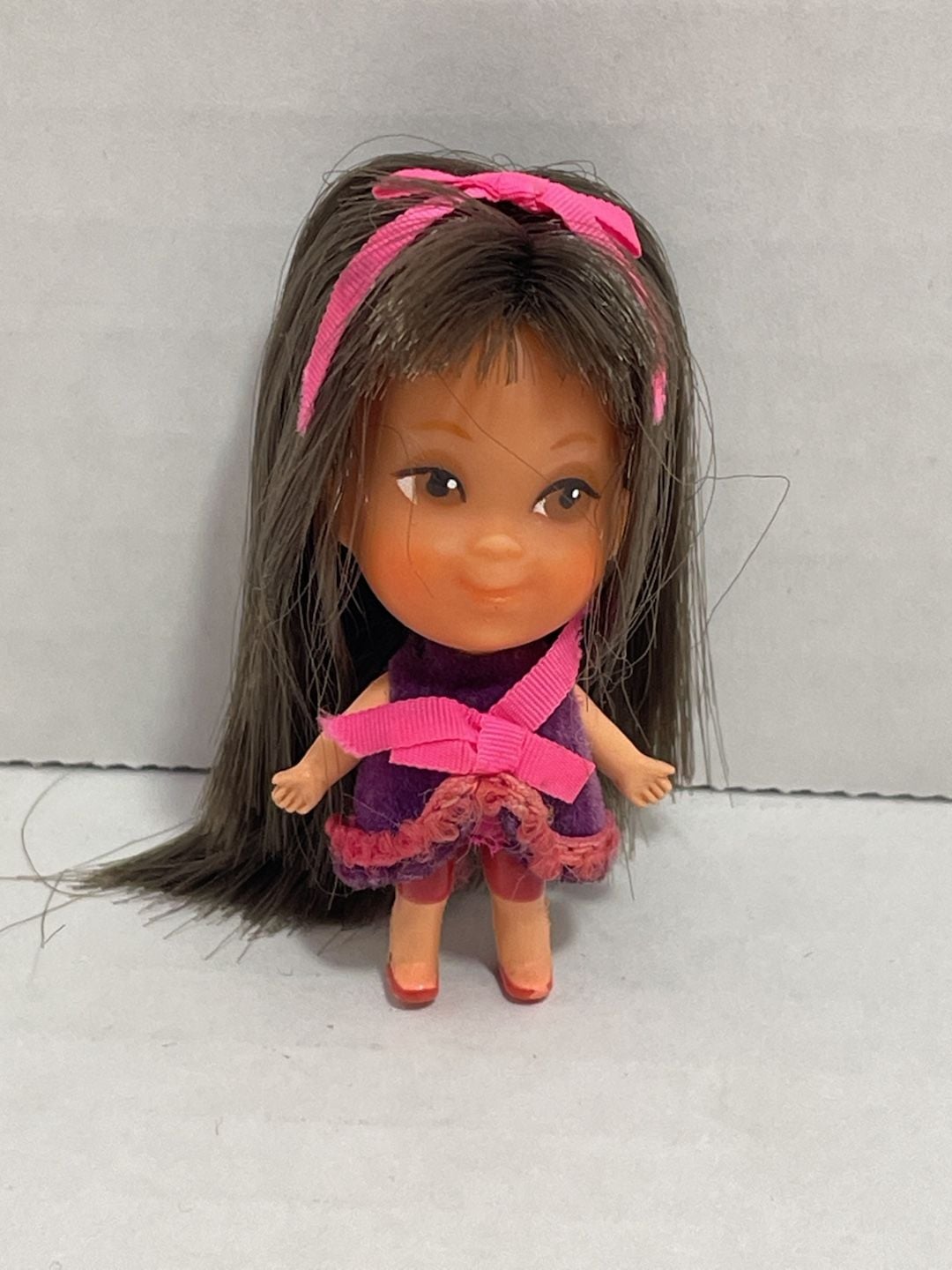 Vintage 1960s Mattel Liddle Kiddle Lucky Locket Lottie Doll 2