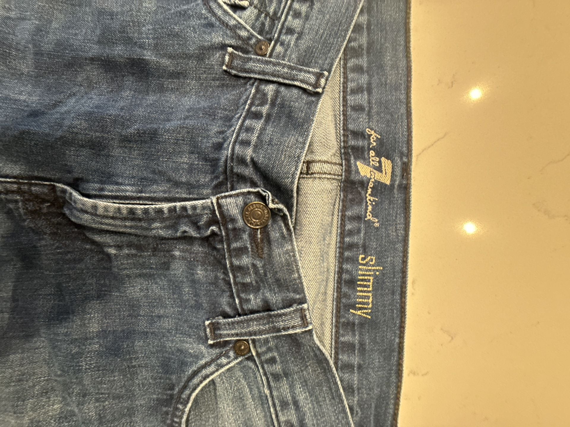 7 For All Mankind Slimmy Fit Mens Jeans 4