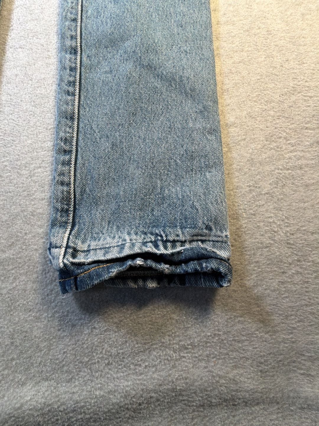 Levi's Premium 501 Original Fit Distressed Button Fly Jeans 11
