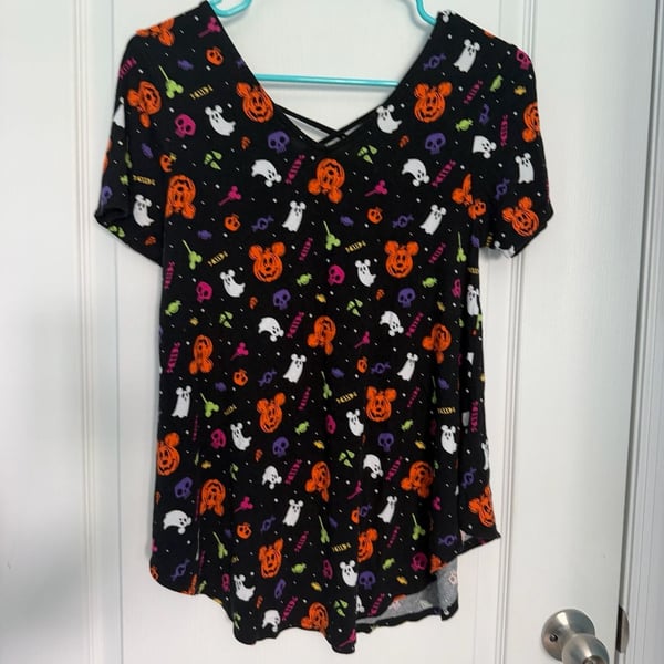 Disney Mickey Mouse Halloween Top for Women
