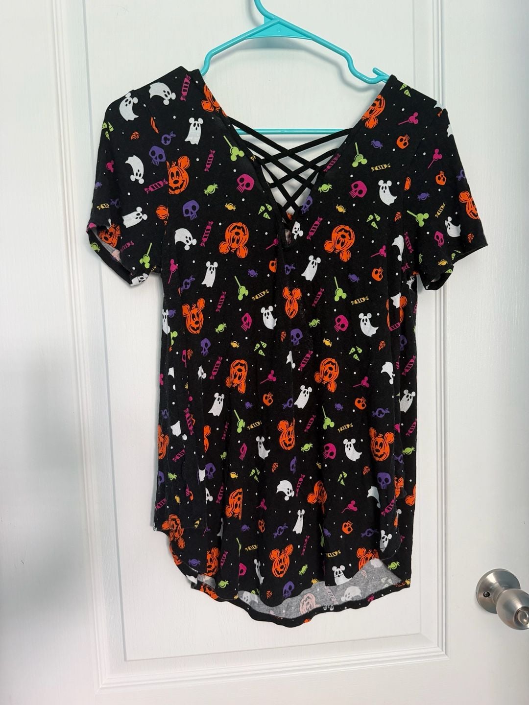 Disney Mickey Mouse Halloween Top for Women 3