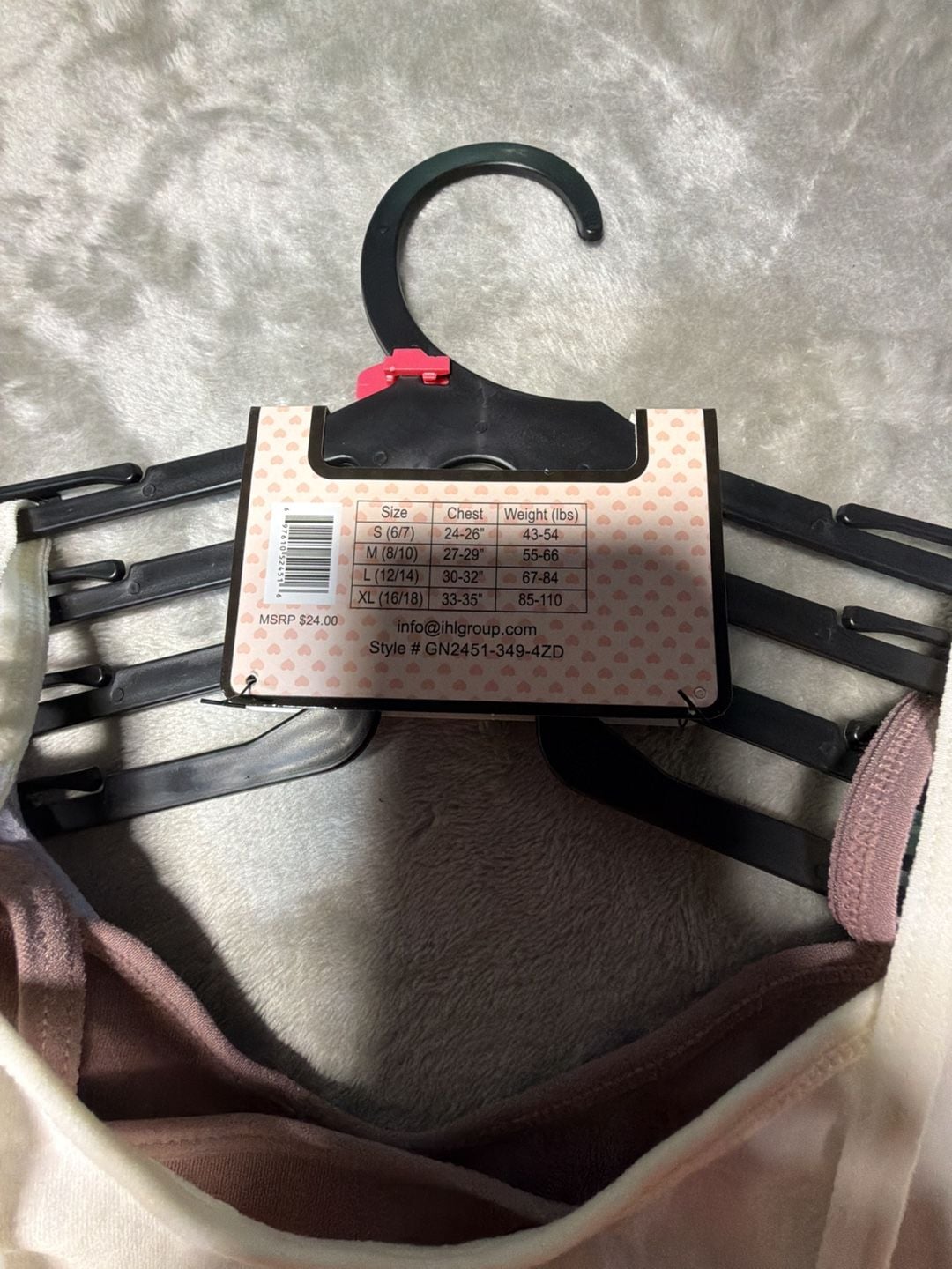 This Girl Can 4-Pack Seamless Girls' Bras, Size Large 6
