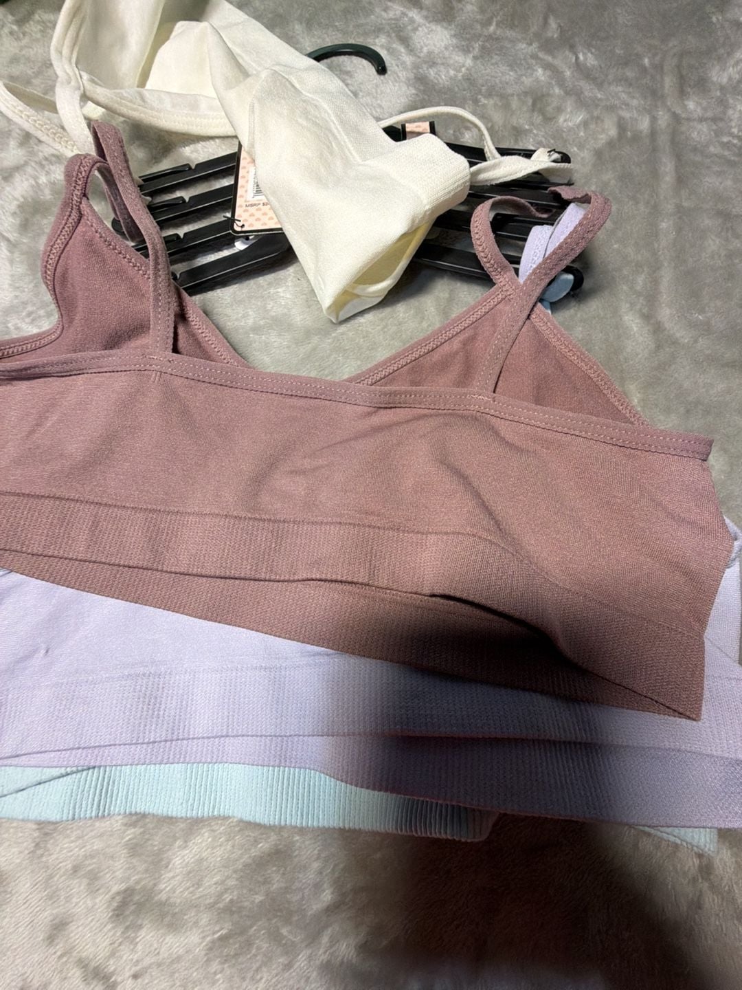 This Girl Can 4-Pack Seamless Girls' Bras, Size Large 9