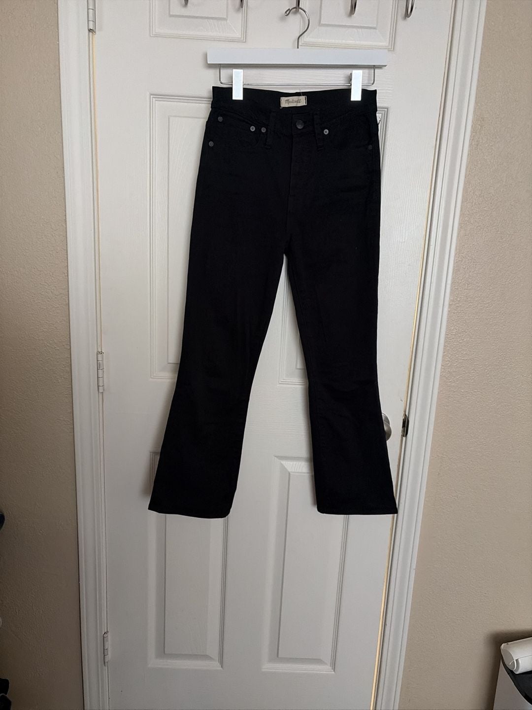 Madewell cali Demi-boot Jean in Black Denim 2