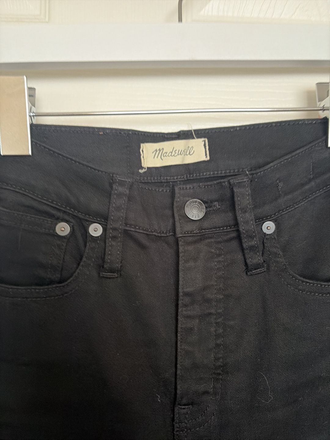 Madewell cali Demi-boot Jean in Black Denim 3