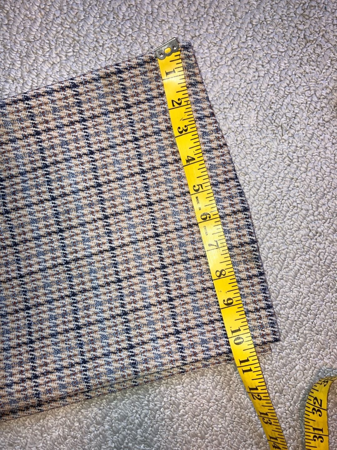 Vintage Haggar Double Knit Plaid Slacks 11