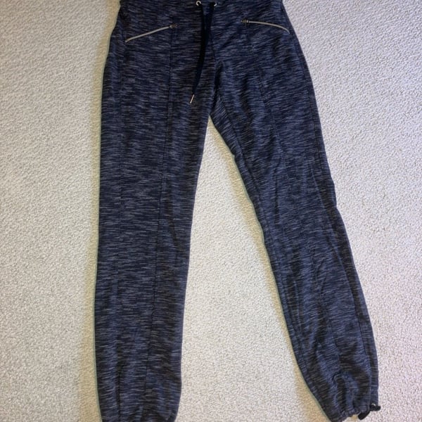 Athleta Metro Slouch Jogger Pants with Zip Pockets and Adjustable Hem