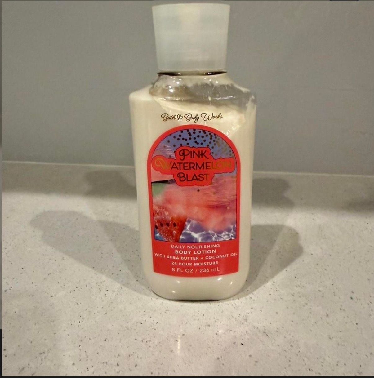 Bath & Body Works Pink Watermelon Blast and Pink Tie Dye Daily Nourishing Body Lotion Set 2