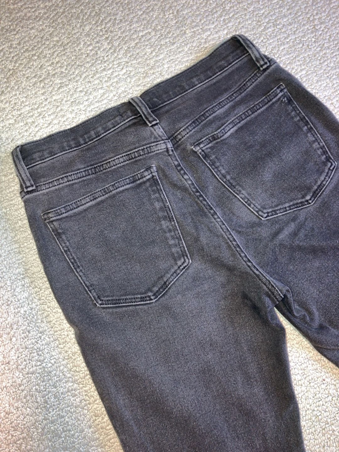 Madewell High-Rise Demi-Boot Crop Jeans in Black Wash 5