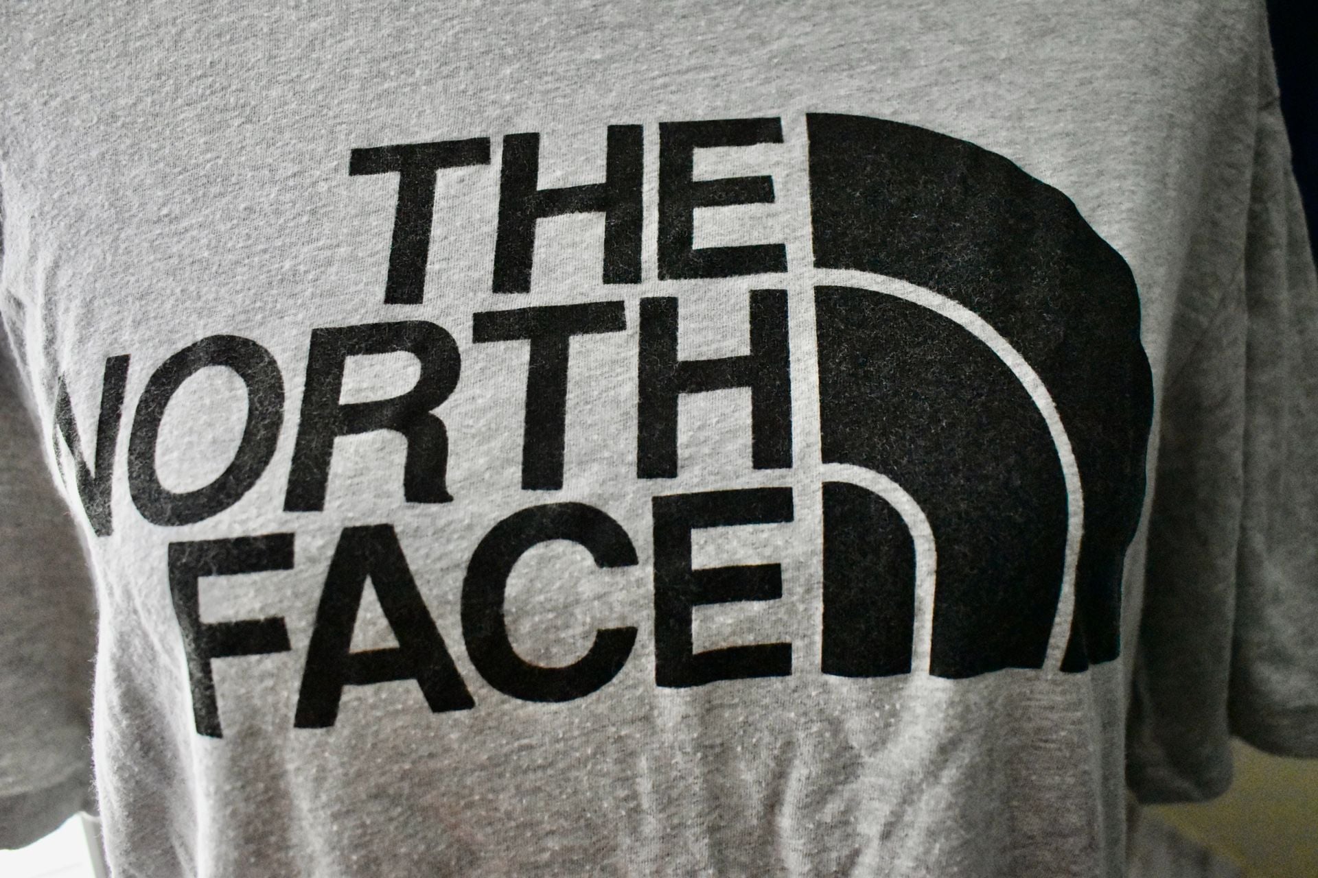 The North Face Men's Half Dome Logo Gray Short Sleeve T-Shirt 3