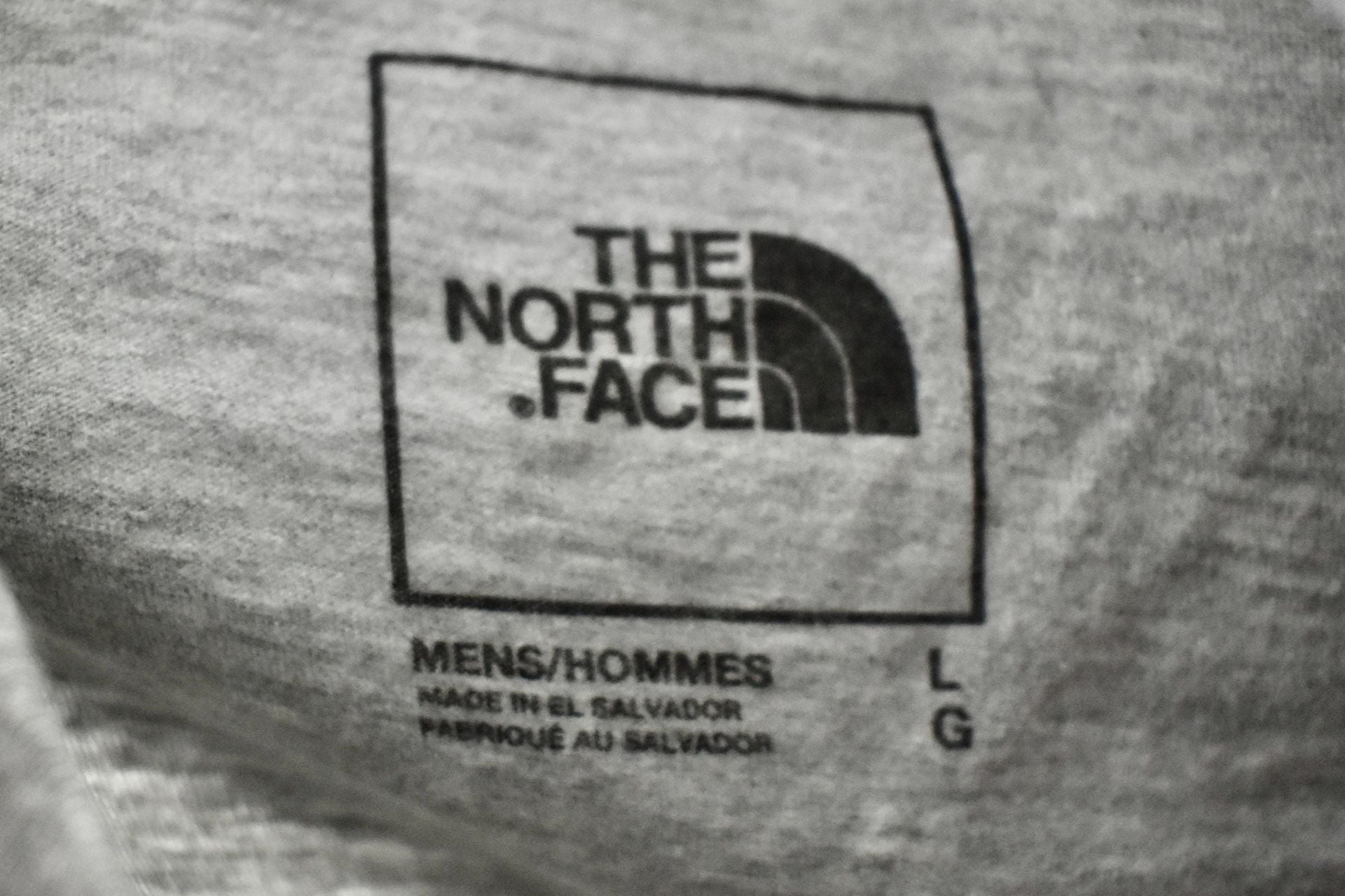 The North Face Men's Half Dome Logo Gray Short Sleeve T-Shirt 4