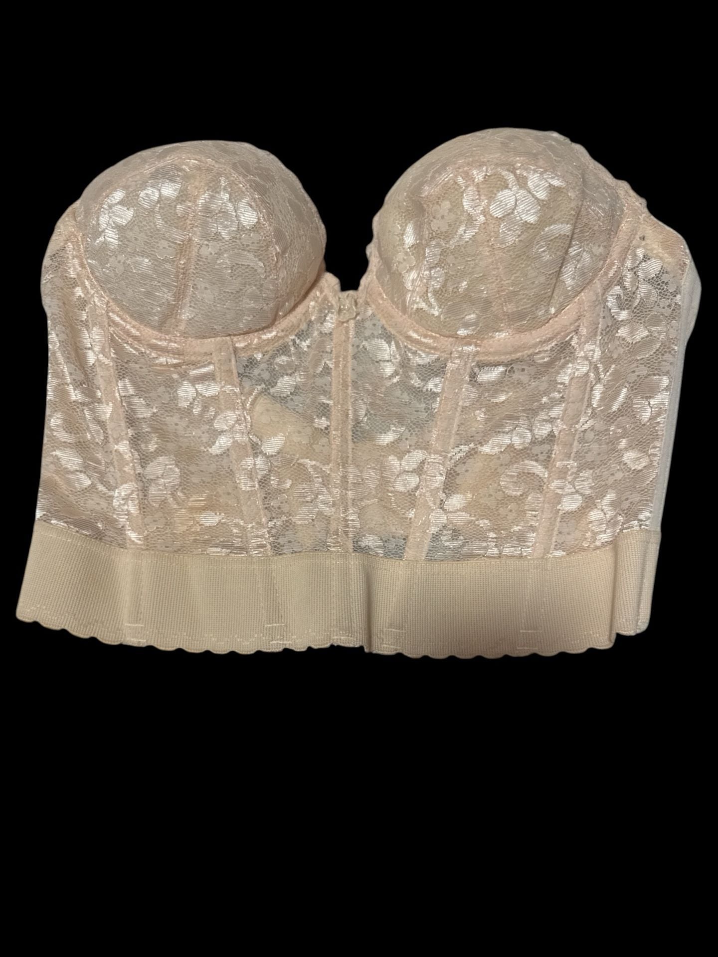 Adonna Vintage Coquette Lace Bra Bridal Lingerie Cottagecore 70’s/80’s Retro 2