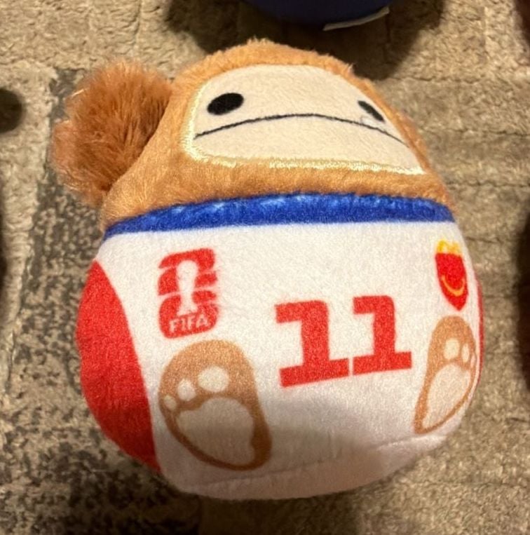 McDonald's Squishmallows FIFA World Cup Happy Meal Plush Toys Lot of 10 5