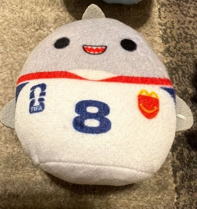 McDonald's Squishmallows FIFA World Cup Happy Meal Plush Toys Lot of 10 8