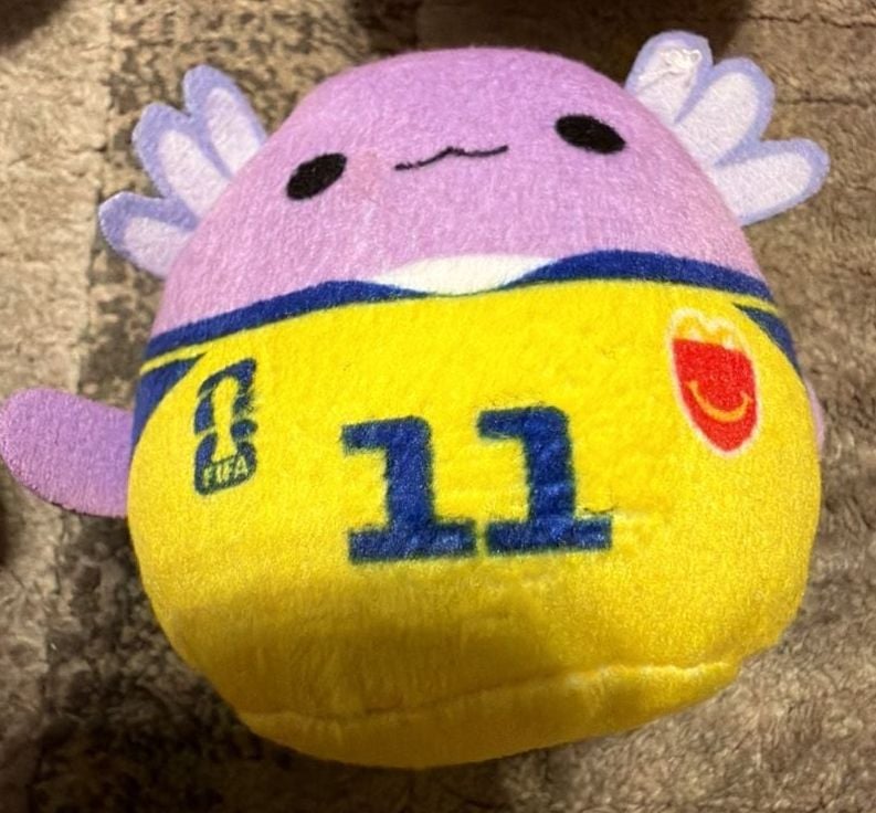 McDonald's Squishmallows FIFA World Cup Happy Meal Plush Toys Lot of 10 9