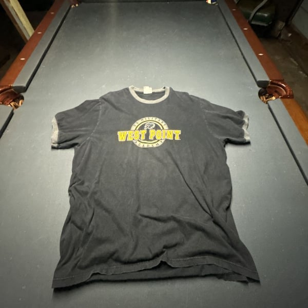 Vintage The Cotton Exchange West Point Military Academy Ringer T-Shirt