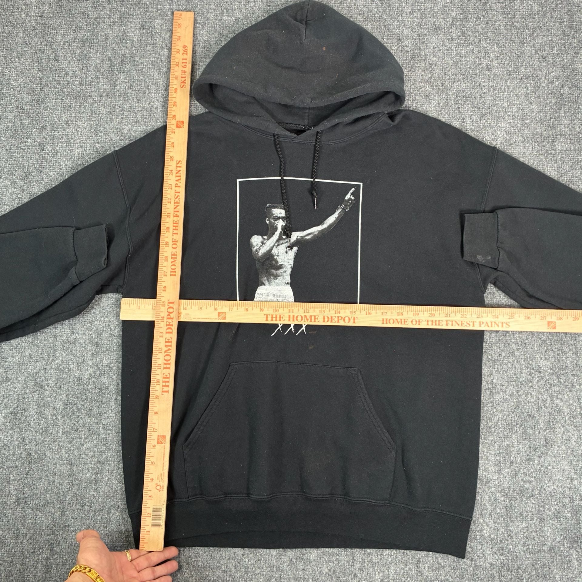 XXXTentacion What Is Real Will Prosper Graphic Hoodie XL 9