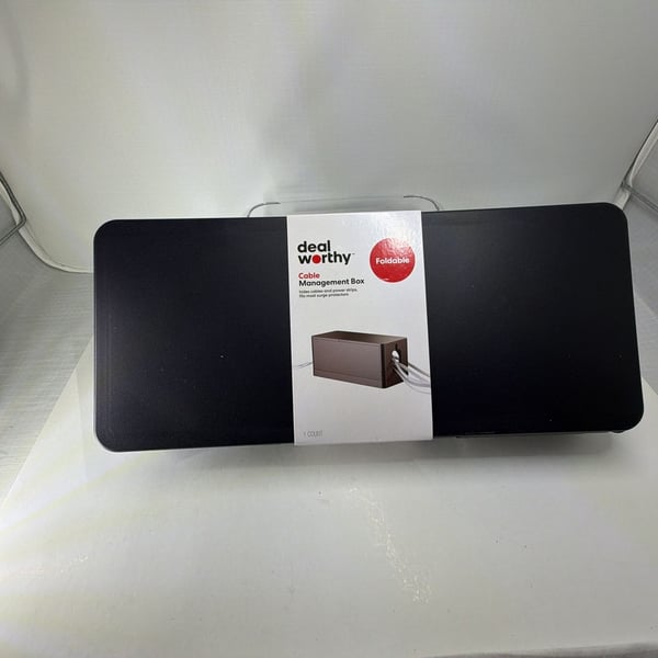 dealworthy Foldable Cable Management Box