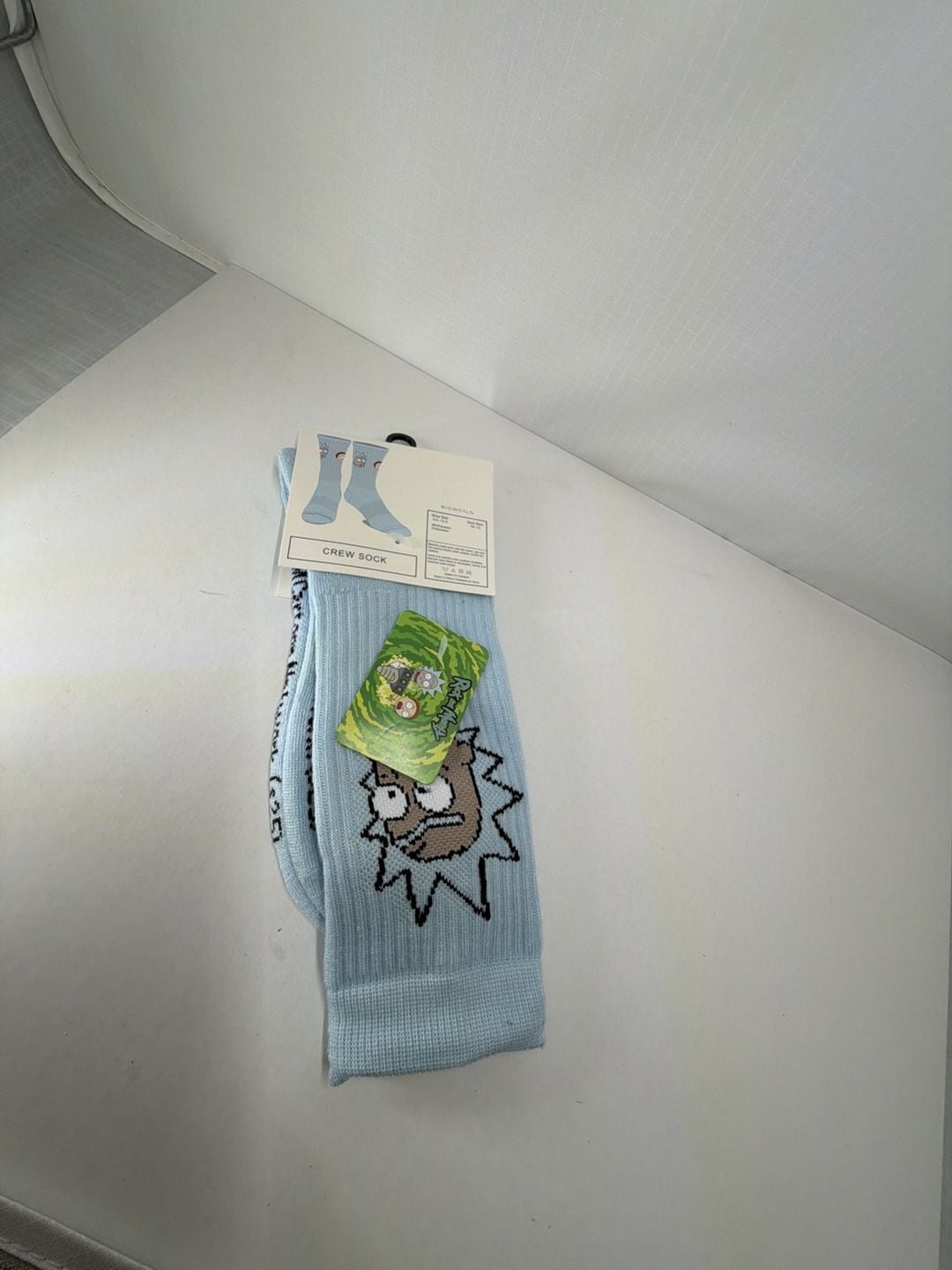 Rick and Morty Rick Sanchez Portal Crew Socks 1
