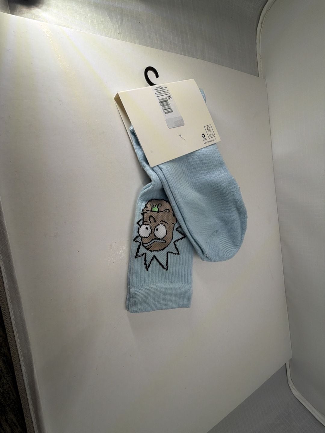 Rick and Morty Rick Sanchez Portal Crew Socks 4