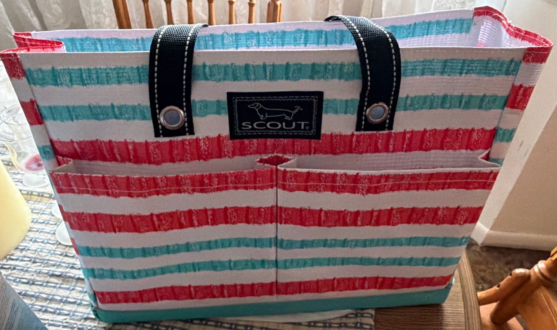 Scout BJ Pocket Tote Bag in Catch My Drift Pattern 2