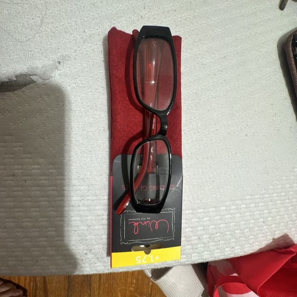 Unisex full frame acetate eyeglasses