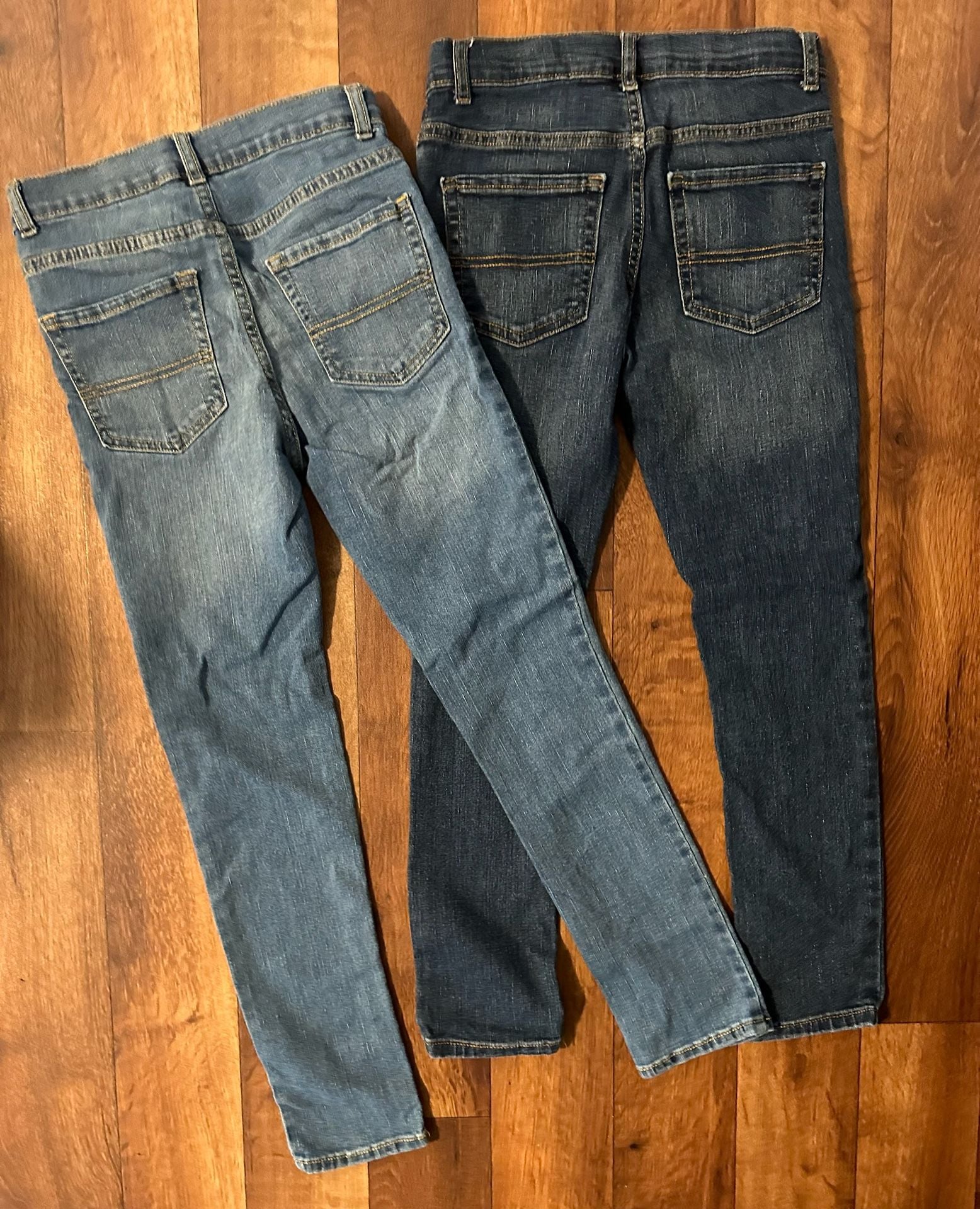 The Children's Place Boys Stretch Skinny Fit Jeans - 2 Pack size 10 2