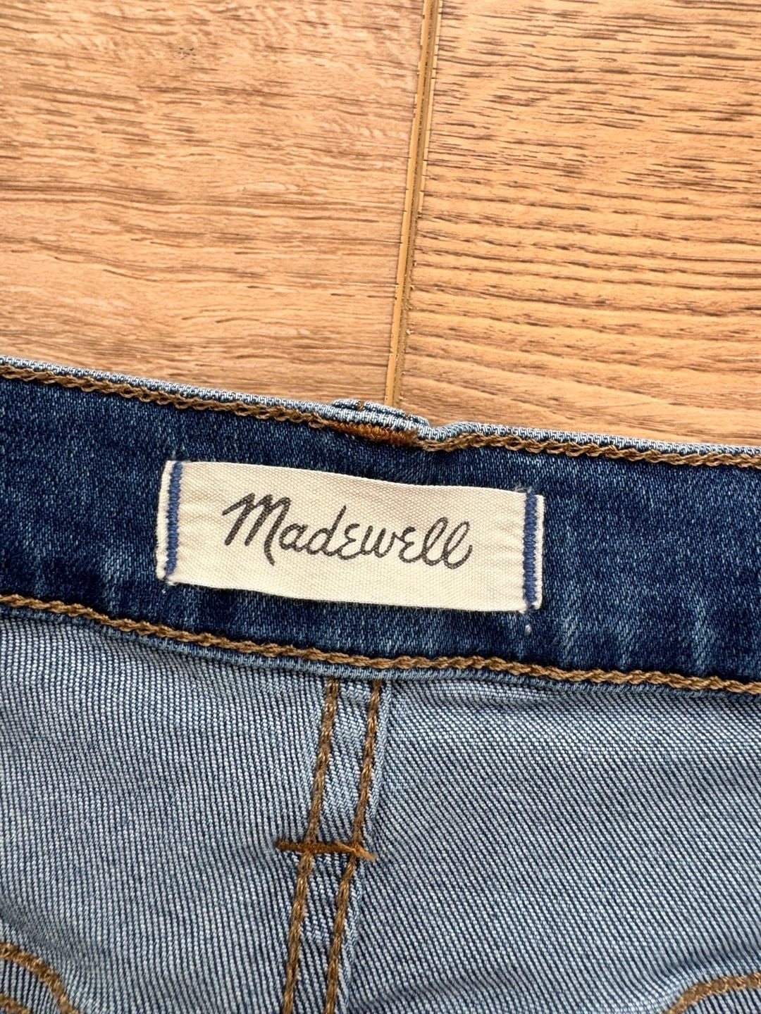 Madewell 10 Inch Roadtripper High Rise Skinny Jeans Blue Stretch Women’s Size 26 10