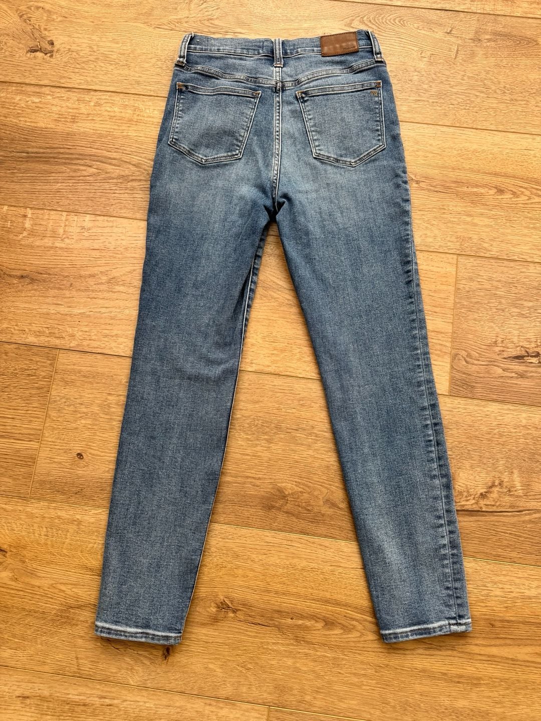 Madewell 10 Inch Roadtripper High Rise Skinny Jeans Blue Stretch Women’s Size 26 13