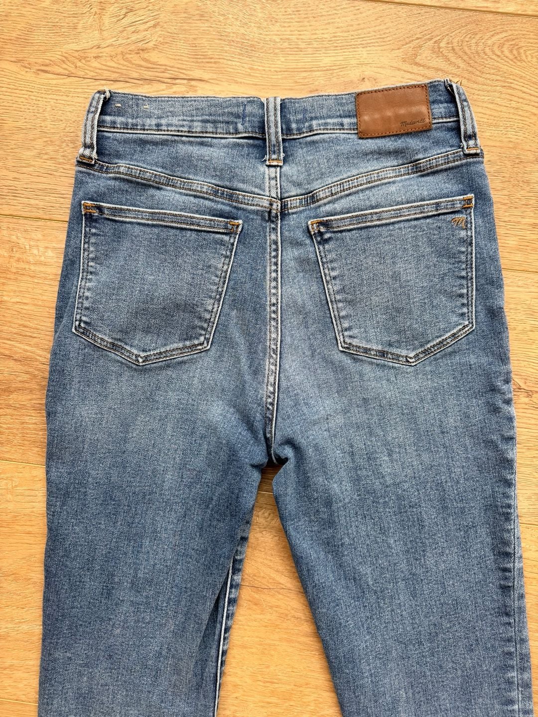 Madewell 10 Inch Roadtripper High Rise Skinny Jeans Blue Stretch Women’s Size 26 14