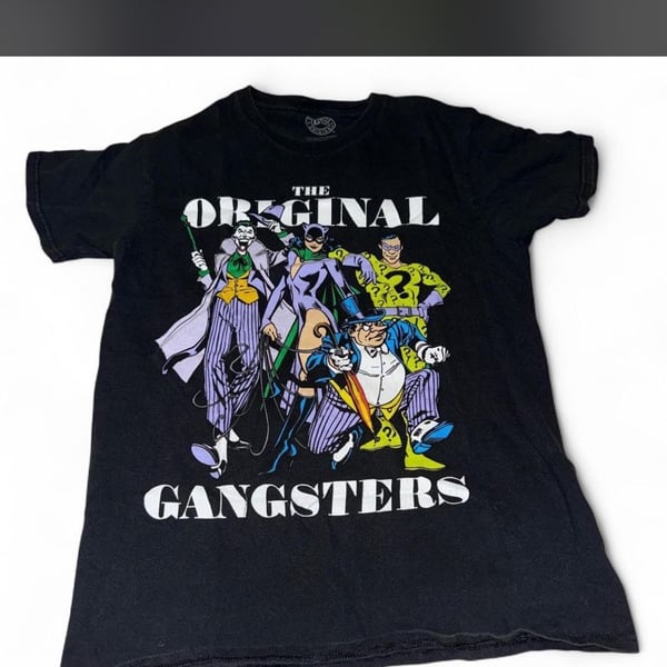 DC Comics Original Gangsters Villains Graphic T-Shirt