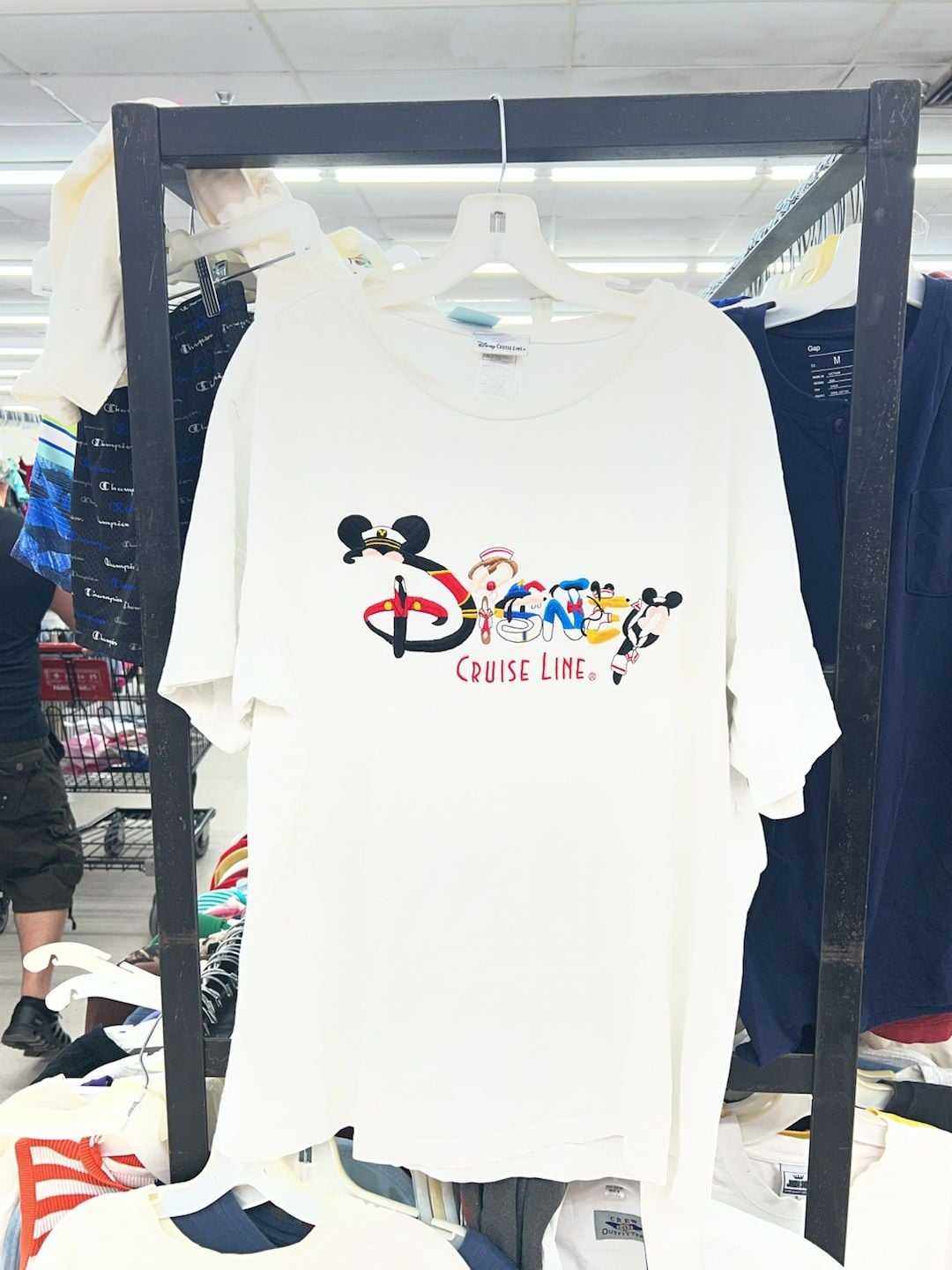 Disney Cruise Line Mickey and Friends Characters Logo White T-Shirt 1