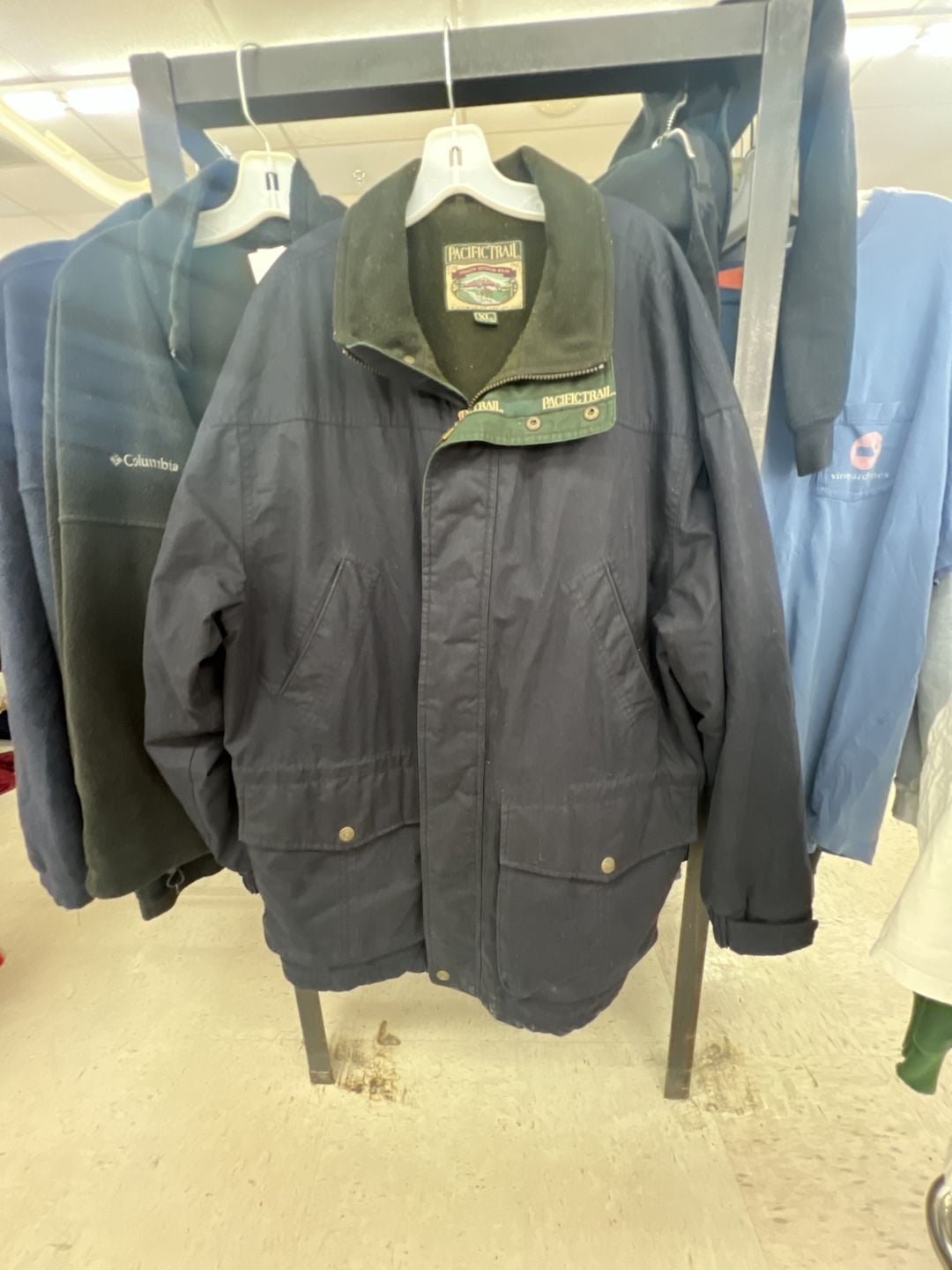 Pacific Trail Men's Outdoor Winter Jacket with Fleece Lined Collar 2