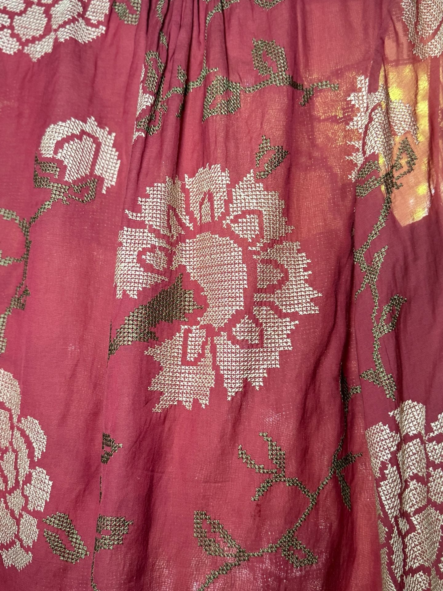 Payal Pratap for Anthropologie Rhododendron Embroidered Blouse 3