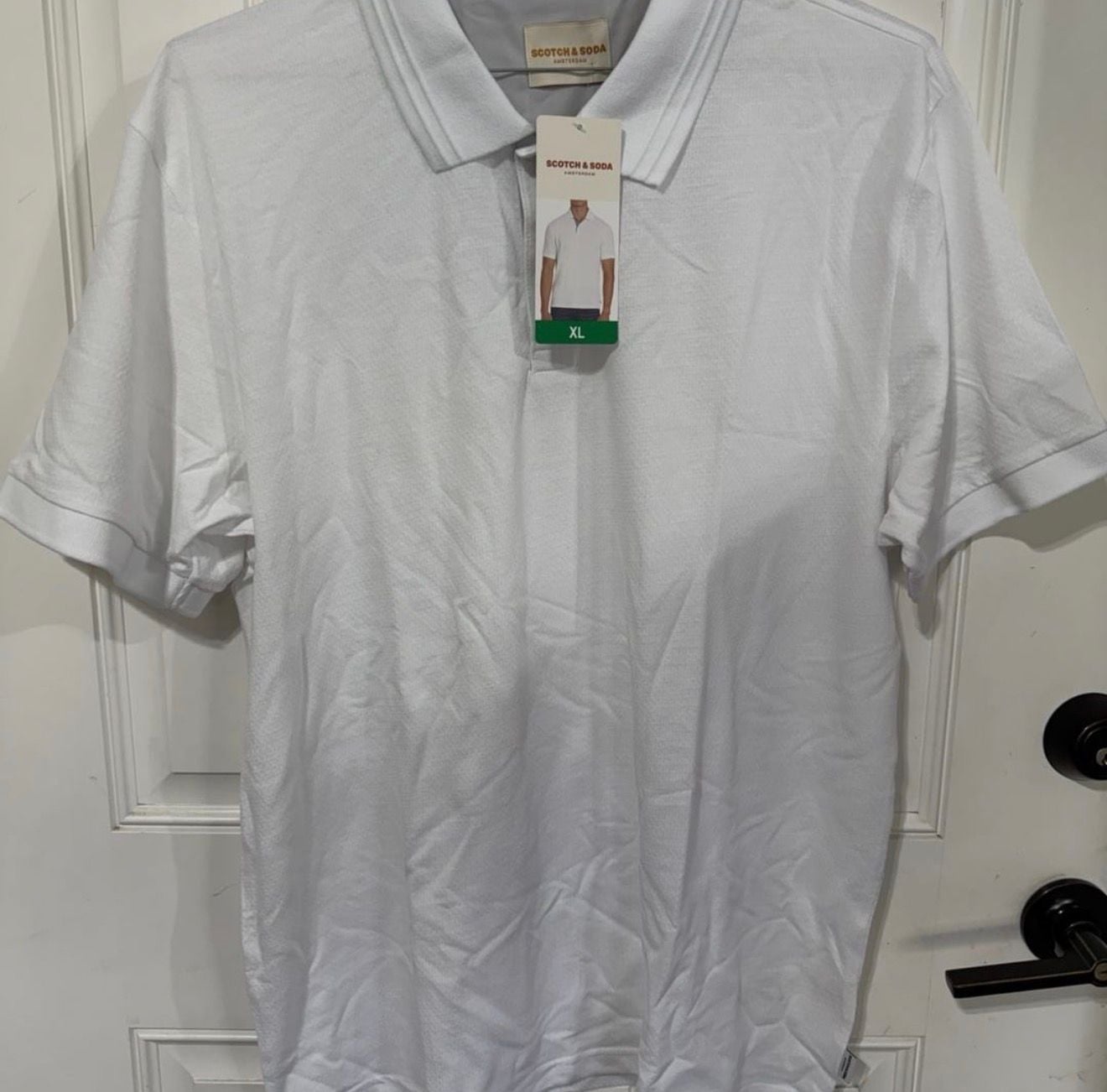 Scotch & Soda Amsterdam Men's Short Sleeve Pique Polo Shirt 2