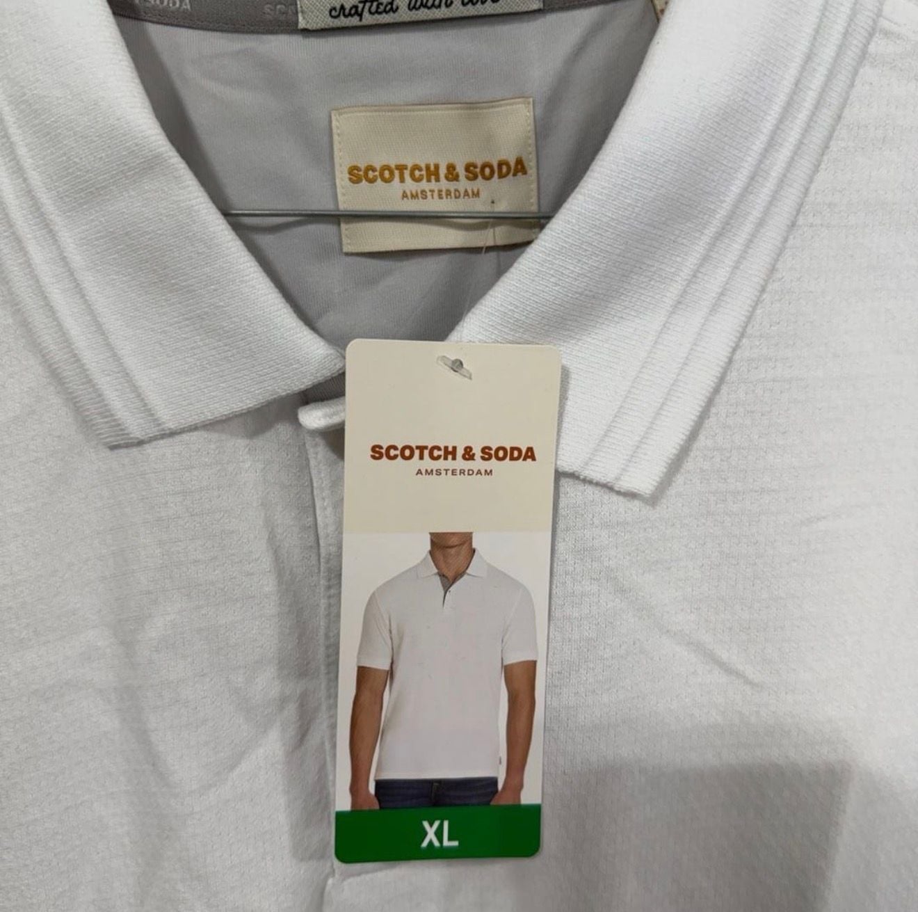 Scotch & Soda Amsterdam Men's Short Sleeve Pique Polo Shirt 3