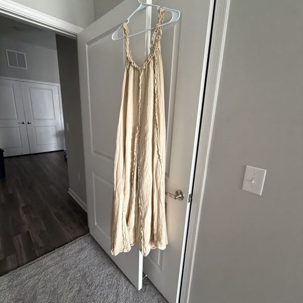 Free People Don't You Love It Gauze Mini Slip Dress
