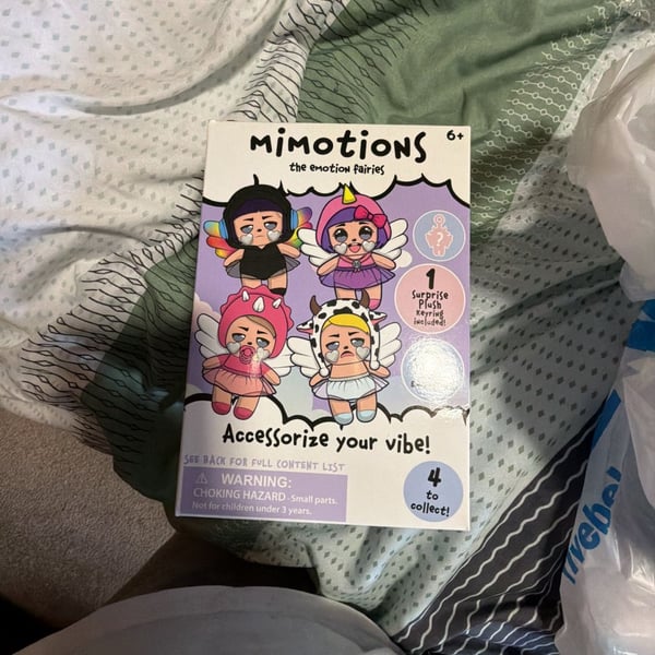 Mimotions The Emotion Fairies Surprise Plush Keyring