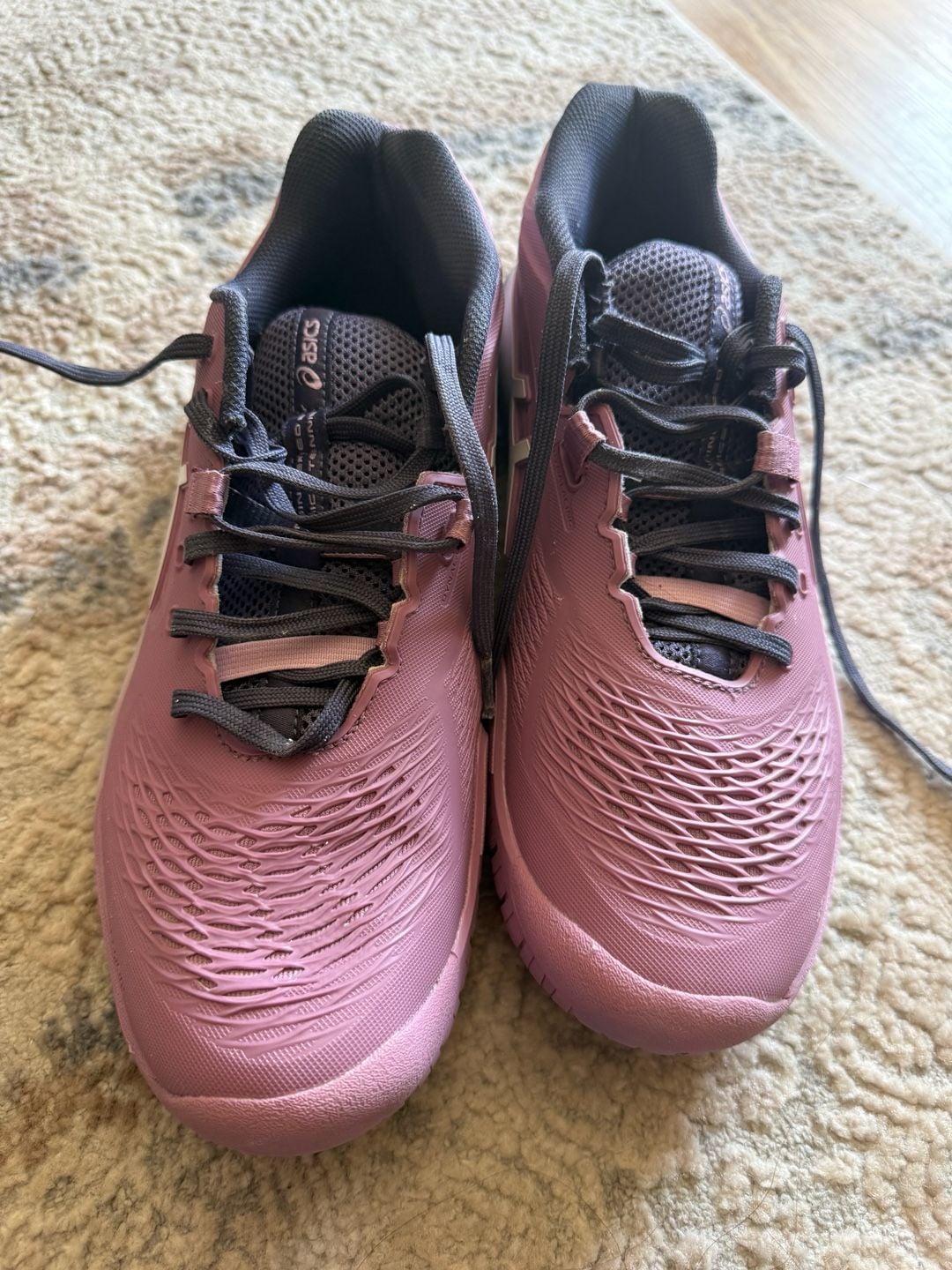 ASICS Women's GEL-Resolution X Padel/Tennis Shoes, Ube/White 2