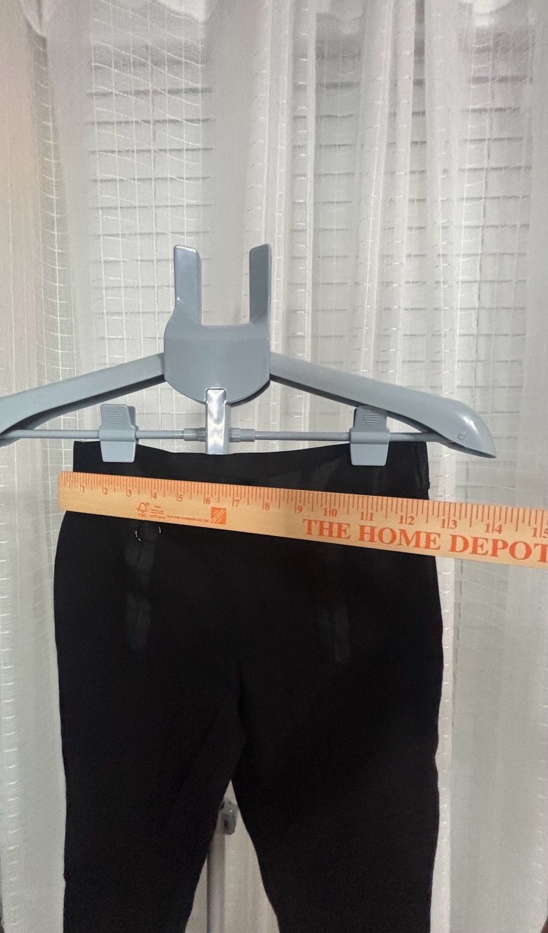 BEBE Built in Double belt spandex black pants VTG Y2K SZ 24 Waist 5